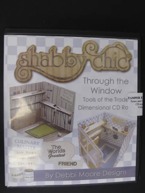 Debbi Moore Shabby Chic Through the Window Tools of the Trade Dimensional 320110