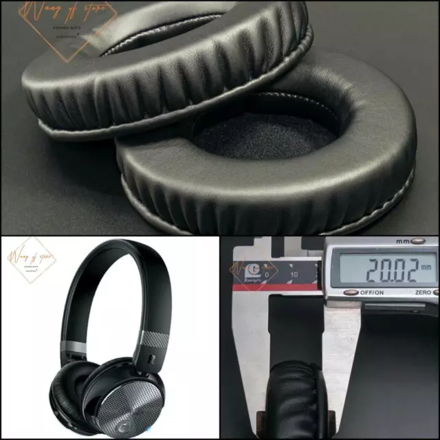 Thick Soft Leather Ear Pads Foam Cushion EarMuff For Sony MDR-7505  Headphone