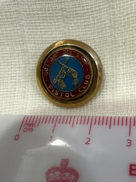 Vintage Gosford District Pistol Club Badge