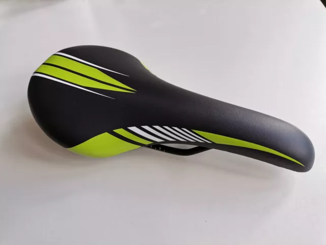 Fahrradsattel Rennrad MTB Sattel Selle Royal schwarz grün Unisex 140x290mm TOP