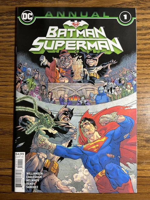 Batman / Superman Annual 1 Nm/Nm+ Gabriel Rodriquez Cover Dc Comics 2020