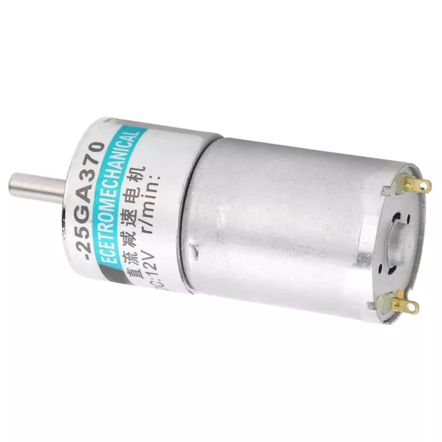 DC Gear Motor Low Speed CW CCW Permanent Magnet Sport Control 12V XD‑25GA370