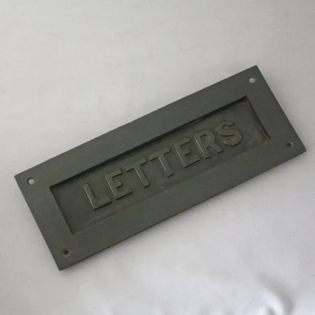 1930s Kenrick 13'' Iron Letter Box