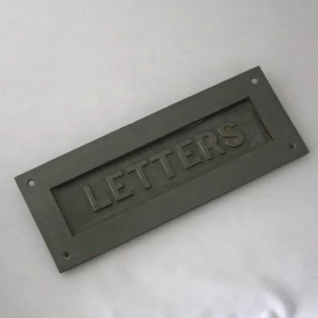 1930s Kenrick 13'' Iron Letterbox