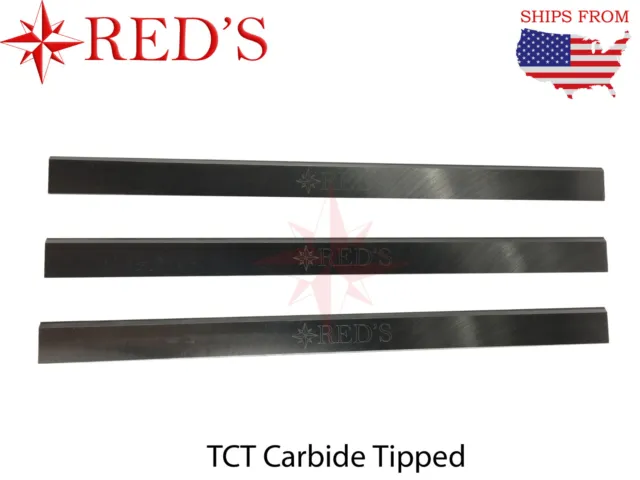 15" X 1" X 1/8" TCT CARBIDE PLANER JOINTER KNIVES BLADES METRIC size 380X25X3