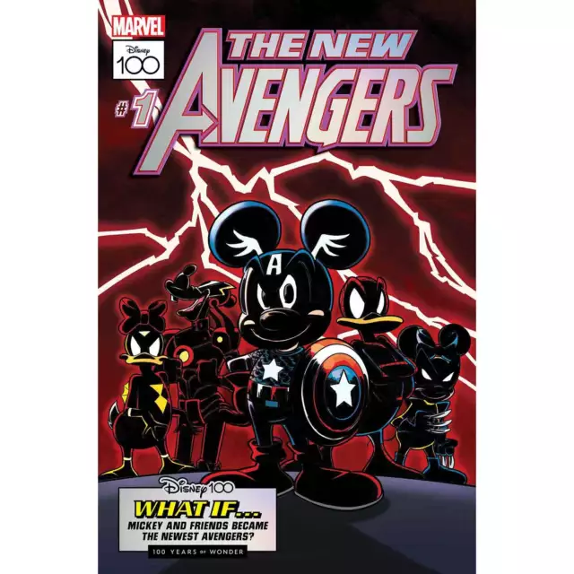 Amazing Spider-Man #25 Marvel Soffritti Disney100 New Avengers Variant
