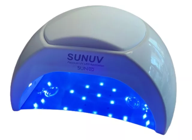 SUNUV SUN2C UV LED Nagellampe, 48W Professioneller Gel Lampe Nageltrockner NEU