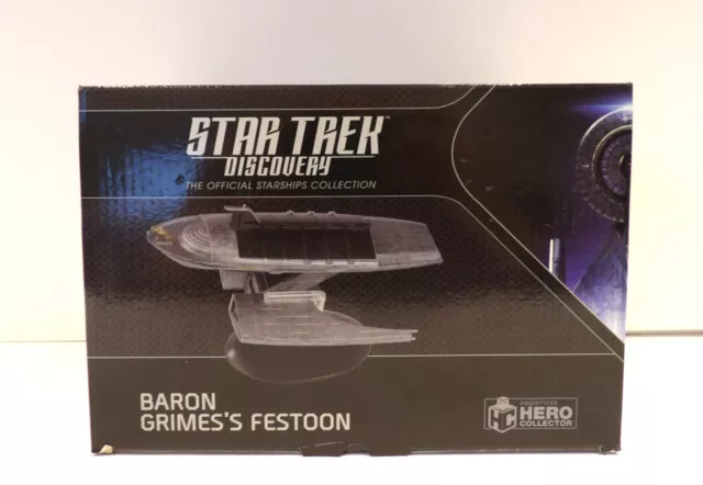 Eaglemoss Hero Collector Star Trek Discovery Baron Grime's S Festoon Mint Boxed