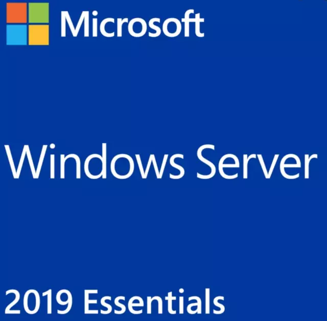 ✅ Microsoft Windows Server 2019 Essentials - 1-License - OEM ROK - 7S05001RWW