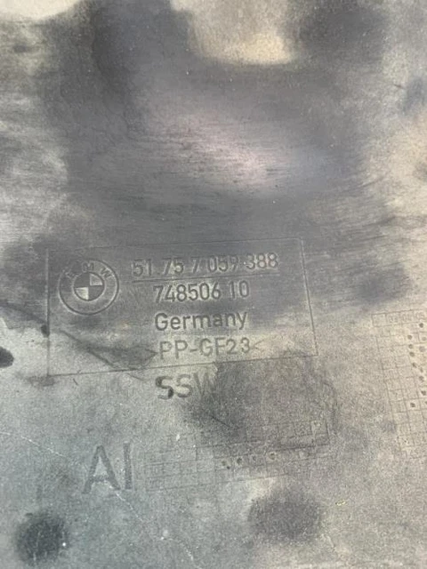 Clips De Cache Sous Moteur Pour BMW Série 1 Et 3 (E81 à E93) 2004-2013 - Noir, Partsline