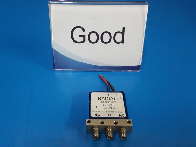 Radiall_R570315000: RF COAXIAL SWITCH 3GHz / 24V (13)