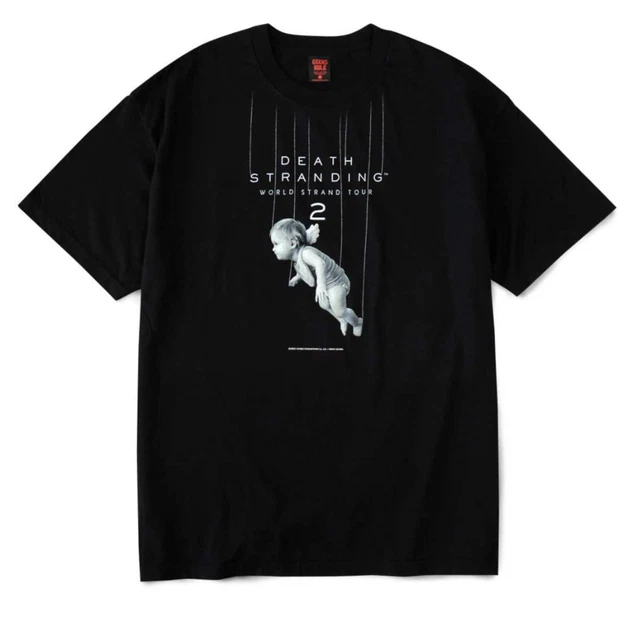 DEATH STRANDING 2 × Geeks Rule Silkscreen Printing T-Shirt $206.25