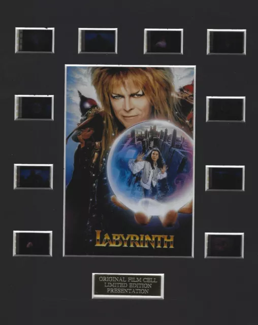 Labyrinth (1986) Authentic 35mm Movie Film Cell 8x10 Matted Display - w/COA