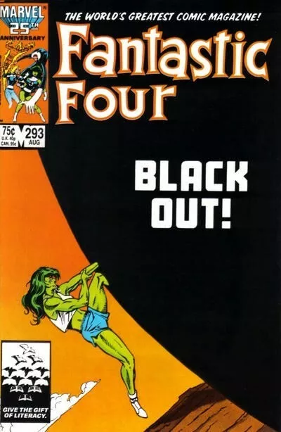 Fantastic Four #293 Marvel 1986 Kk