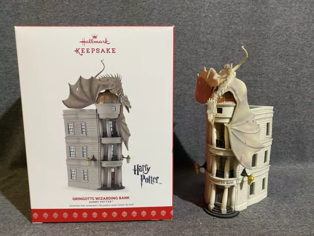 2017 Harry Potter Gringotts Wizarding Bank Hallmark Keepsake Ornament