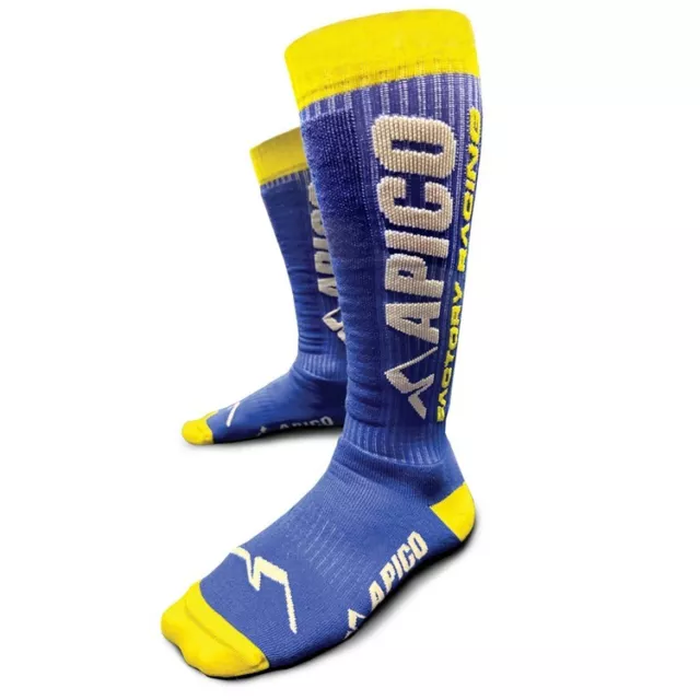 Apico Podium Boot Socks for Motocross Enduro Trials Trail Riding. All Sizes