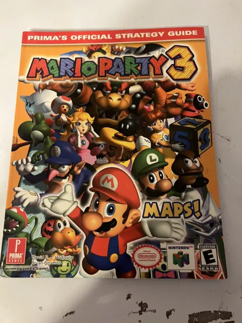 Nintendo 64 N64 Mario Party 3 Primas Official Strategy Guide Used Condition