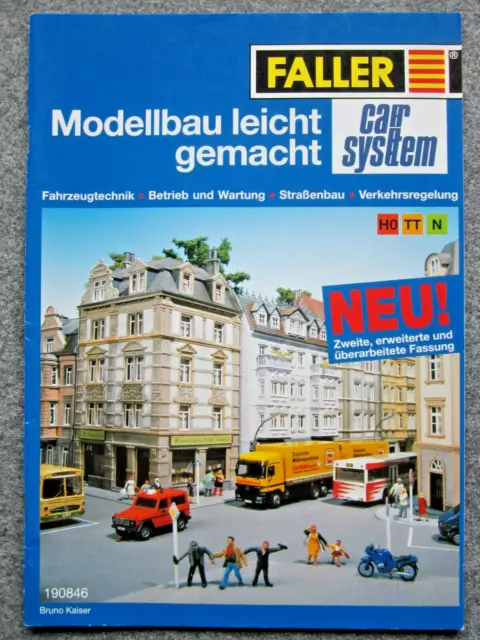 Faller 190846 Ratgeber Broschüre Modellbau leicht gemacht Car System (H0, TT, N)