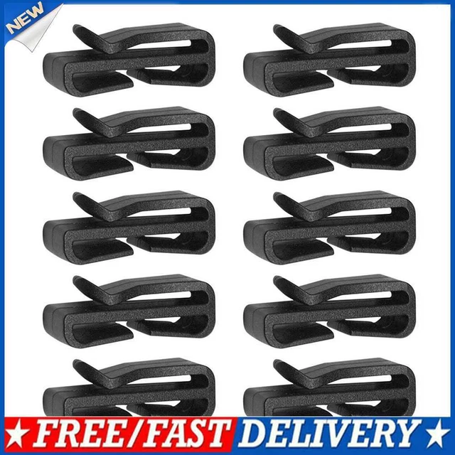 10pcs Snow Helmet Mask Holder Molle Hook Clip for Cycling Skiing Climbing Sport