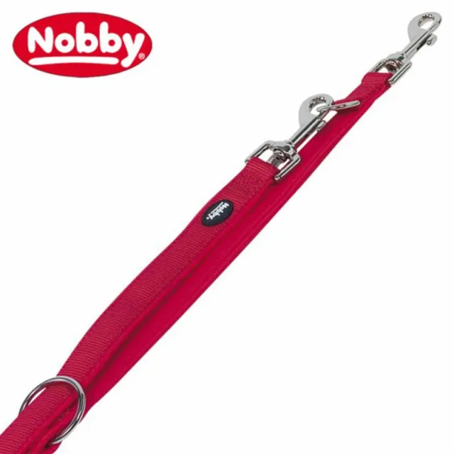 Nobby Führleine CLASSIC PRENO 200 cm - 15/20/25 mm breit - Nylon Hundeleine 2 m 2