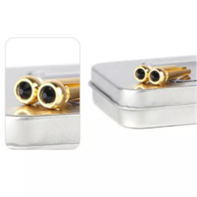 2pcs Guitar Strings Nail Acoustic Bridge Pins Brass Guitar Strings Fixed Cone