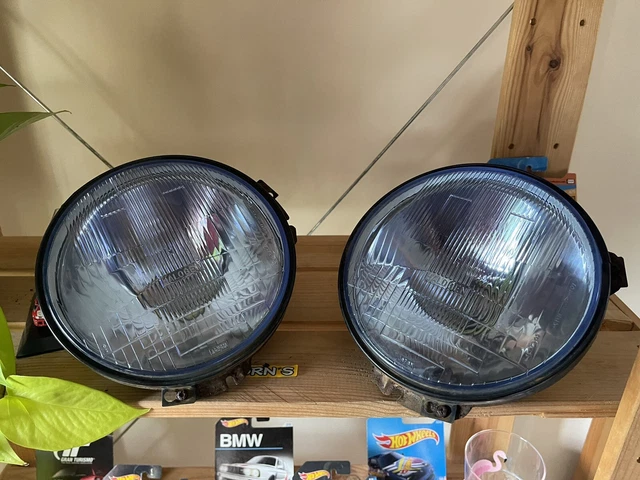 RARE JDM RAYBRIG Hyper Blue 7inch Headlights - Mazda MX5/Eunos Roadster ...
