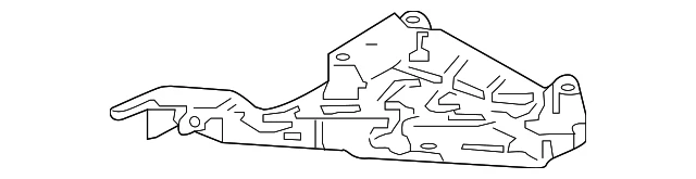 Genuine Ford Headlight Bracket JL3Z-17C973-B