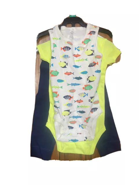 Carters Baby Boy Three Piece Set Fish Size 18 Months