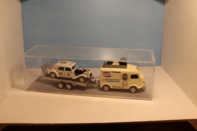 1/43 Assistance Citroën Avec Remorque – Modèle Réduit Neuf – Voiture + Remorque