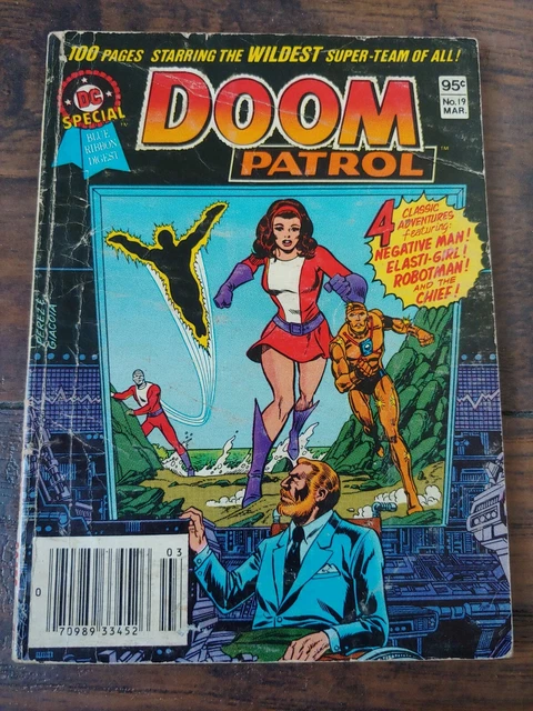 Doom Patrol - Blue Ribbon Digest Vol 3, #19 (Mar 1982)  - DC Comics
