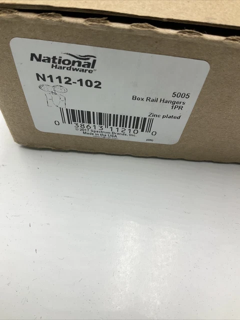 ( QTY 2) Trolley Hanger N112-102 National Rigid Door Hanger Hardware 100826 2