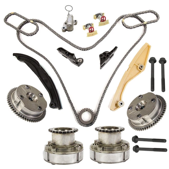 Timing Chain Kit Cam Phaser VVT Fits Ford Lincoln Taurus Transit Explorer F-150