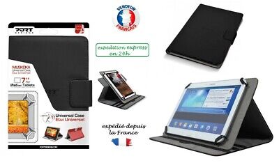 Etui Universel Case Pour Tablette 7" iPad Mini Black Noir / Port Designs Muskoka
