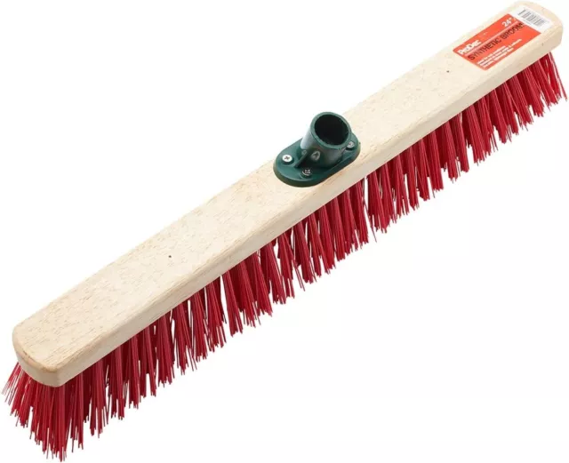 ProDec Brush Head 24" Inch Synthetic Sweeping Broom Solvent Resistant Outdoors