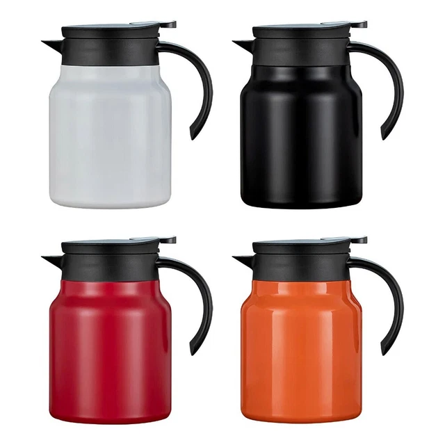 Aislamiento de acero inoxidable al vapor tetera hervidor de agua cafetera té lleno