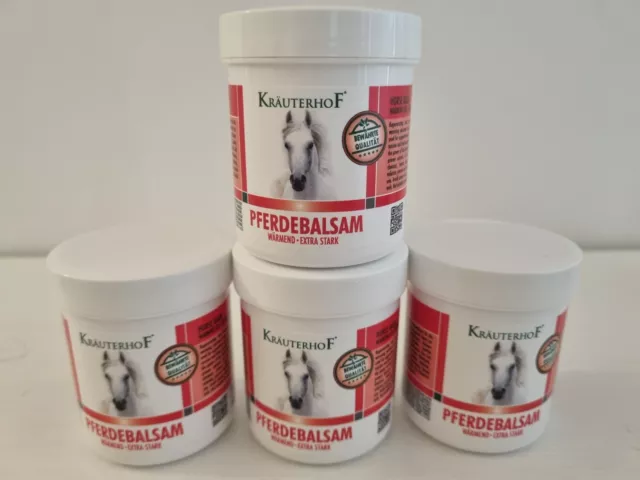 Krauterhof Gel Balsamo Cavallo Scaldante crema massaggio professionale  pferdebal