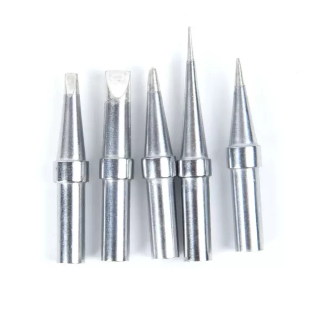 5 Soldering Tip Set Angle Tip Replacement Tips For Soldering Iron For Well
