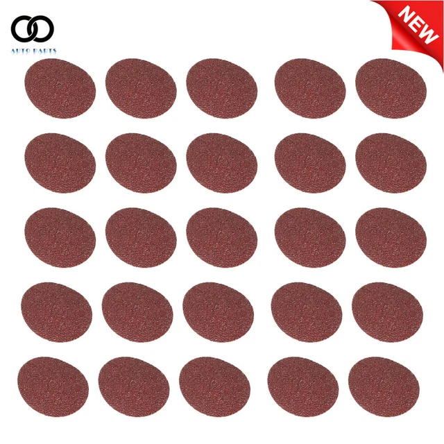 25PCS 3" 36 Grit Aluminum Oxide Roll Lock Die Grinder Sanding Grinding Disc US