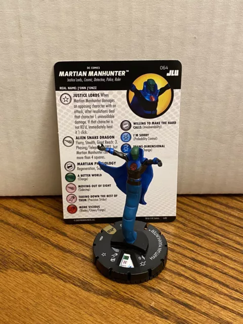 DC Heroclix Martian Manhunter Super Rare #064