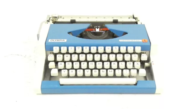 Maquina De Escribir Traveller De Luxe Año 1970 Typewriter Schreibmaschine Ecrire