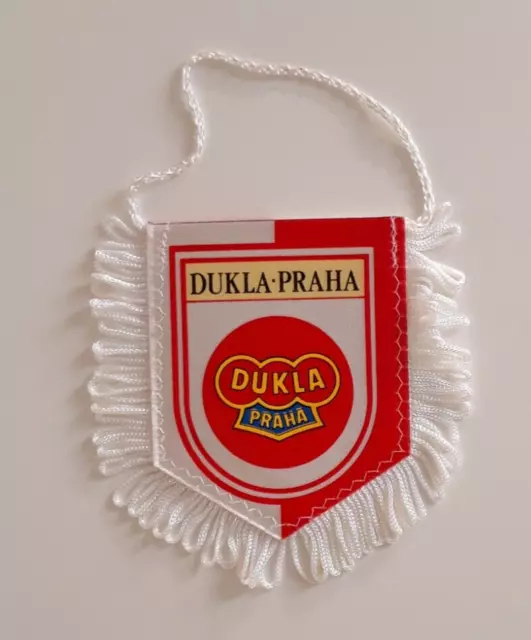 Fußball Wimpel Pennant  Dukla Prag Praha  Miniwimpel Autowimpel 8 x 10 cm