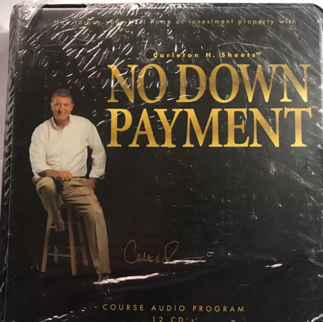 Carleton H Sheets No Down Payment 12-CD Audio Course Program 2003 PEI