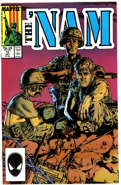 The 'Nam (1986) #11 VF/NM 9.0 Michael Golden Cover