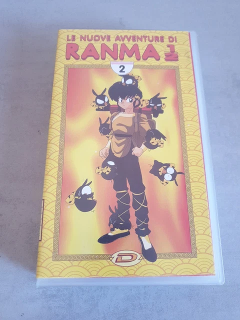 Le Neuf Aventures De Ranma 1/2 2 VHS DYNAMIC Italie 1997