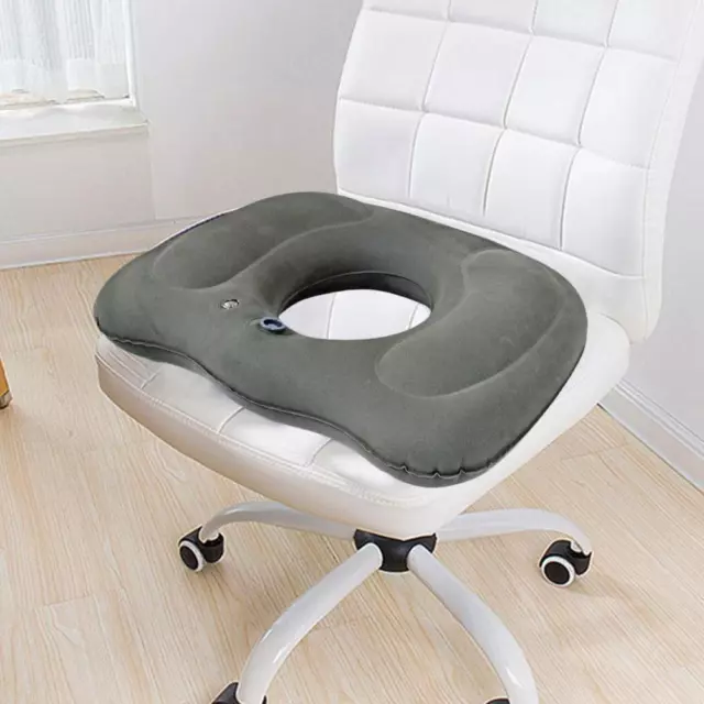 Cuscino sedile sciatica schiuma emorroidi sollievo dal dolore ciambella sedile coccige +