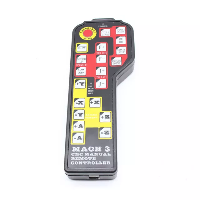 USB 3/4-Axis Remote Controller Handle fits for CNC 6040/6090 Engraver Machine