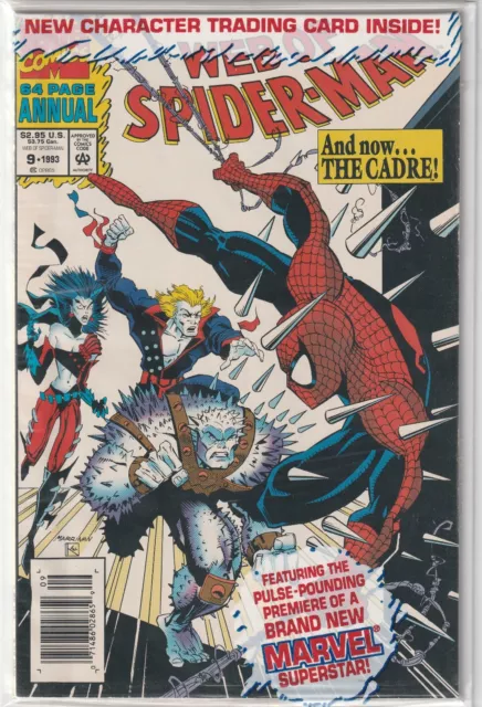Web of Spider-Man Annual #9 - UNOPENED - includes the trading card!