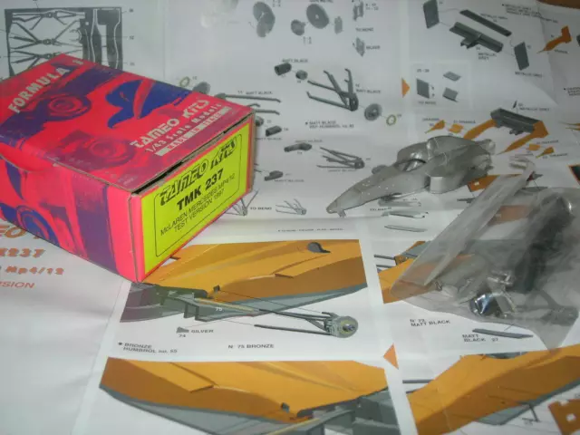 【TAMEO Kits】1/43  McLarenMERCEDES TMK237
