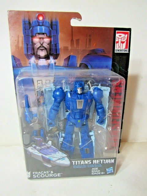 TRANSFORMERS GENERATIONS TITANS Return Deluxe Class Scourge MOSC EUR 34 ...
