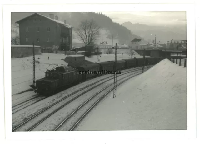 Orig. Foto Lokomotive in INNSBRUCK Österreich 1963